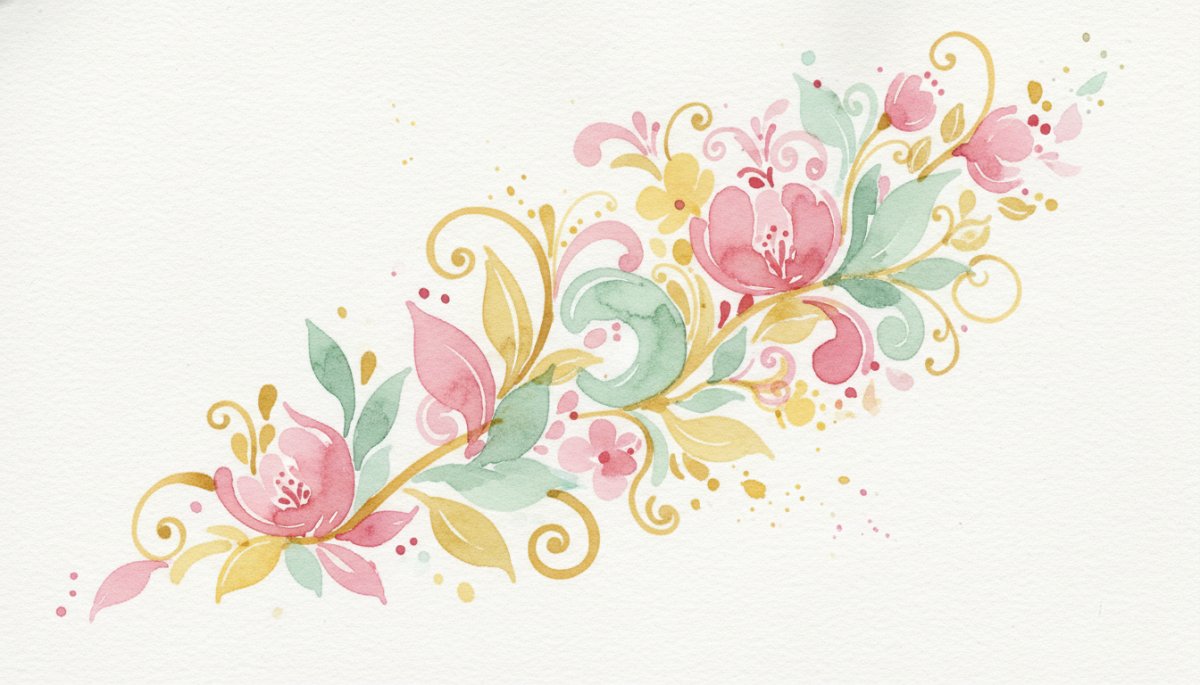 ブログ収益化の仕組みを表す水彩画