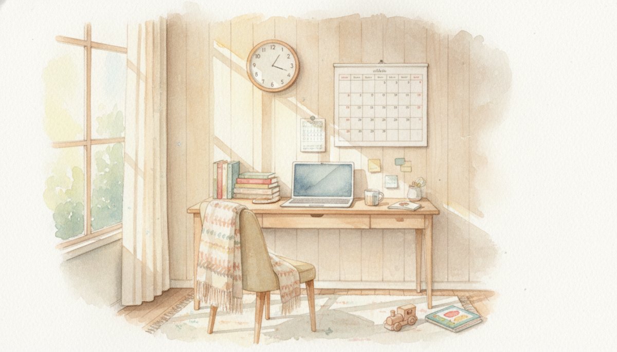 学習時間とライフスタイルのバランスを表すイメージ