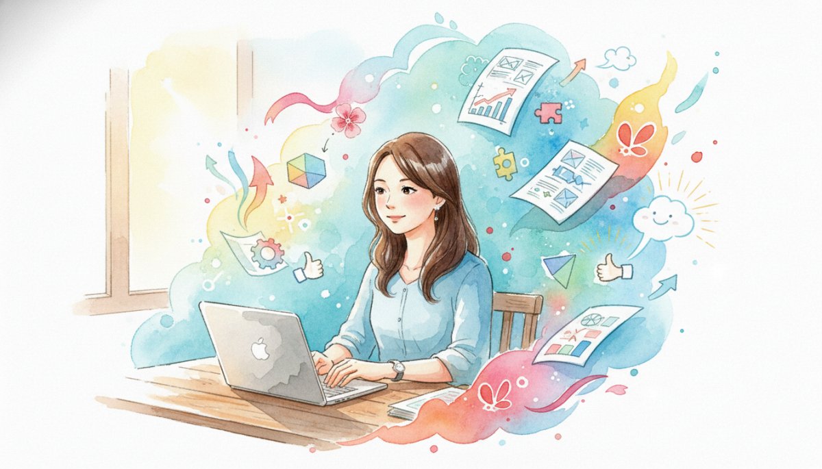 実績構築と案件獲得の成功イメージ