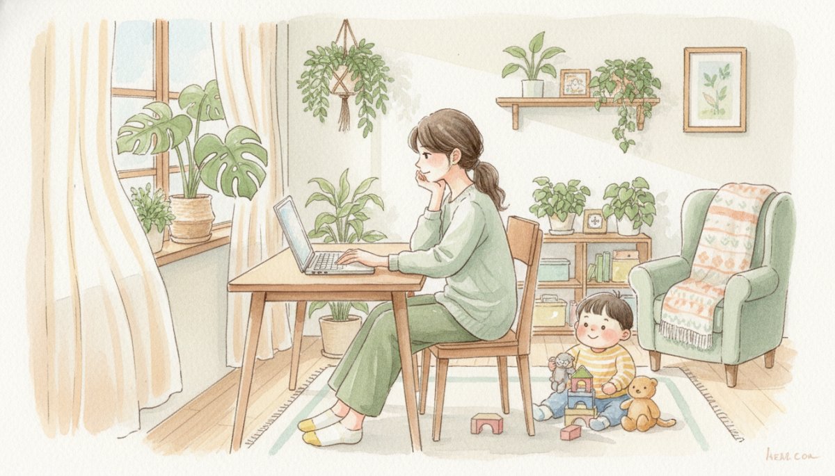 在宅ワークを模索するママ ワンオペ育児 両立の悩み