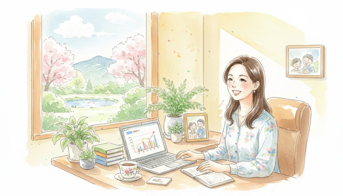 自信を持って働く女性