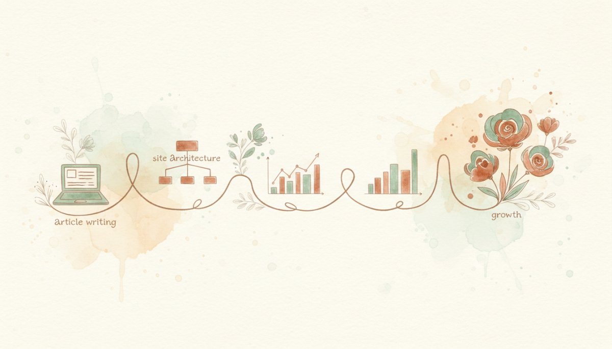 SEO学習 6ヶ月間の成長プロセス