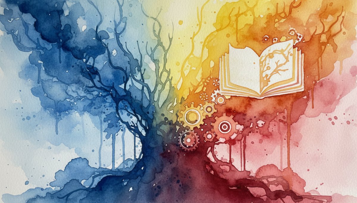 専門性を高めるイメージ 水彩画