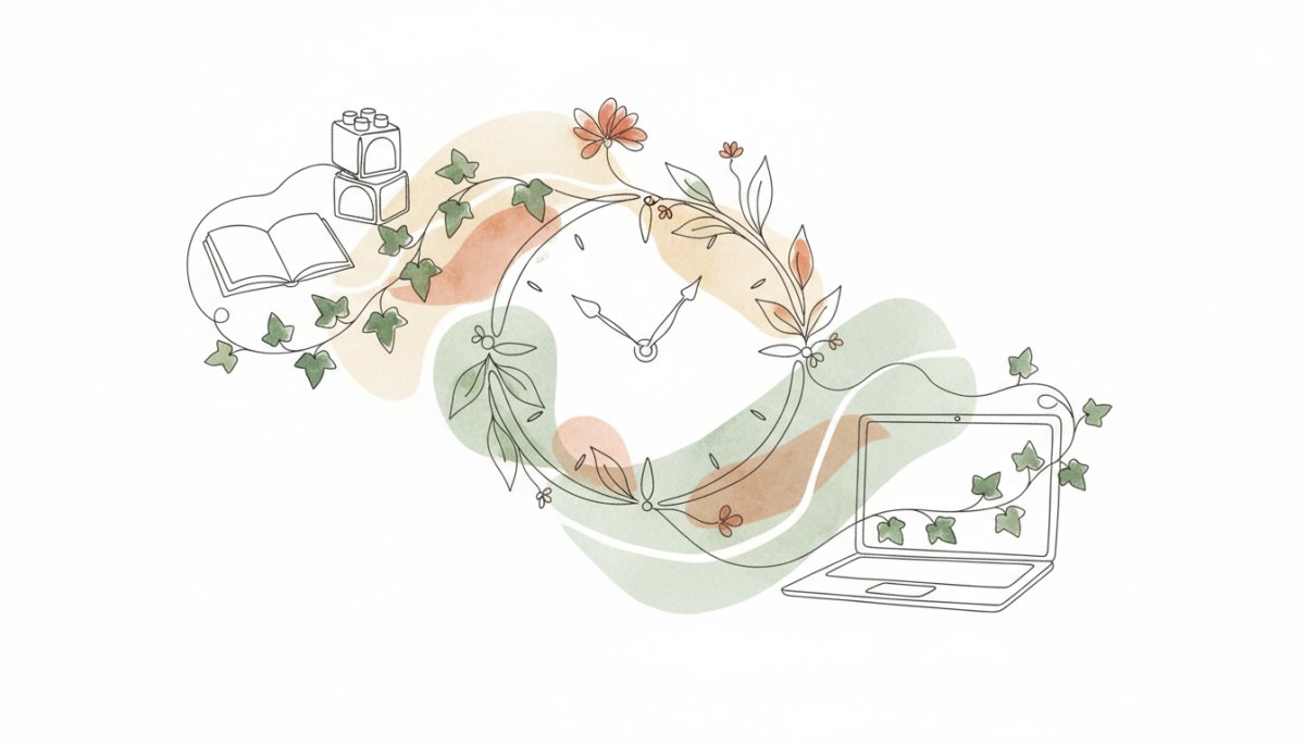 育児と仕事の両立イメージ