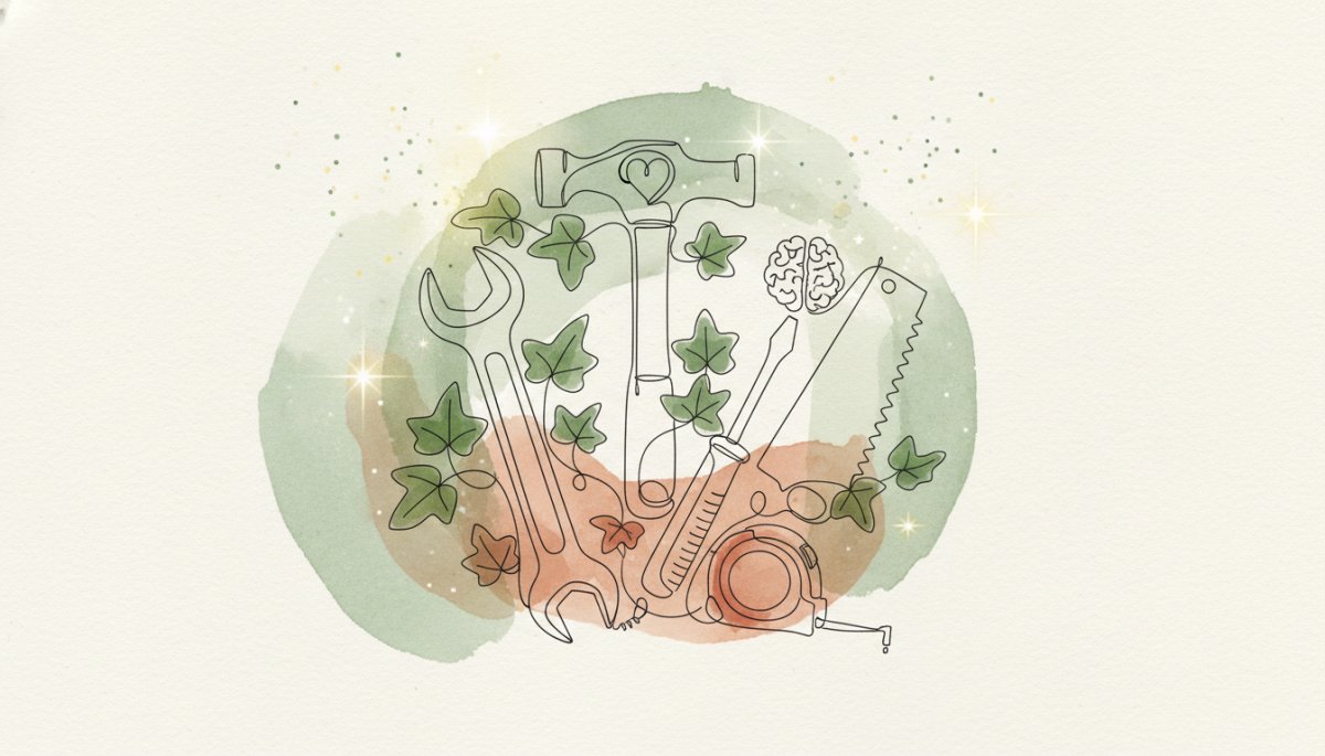 スキルと心構えのイメージ