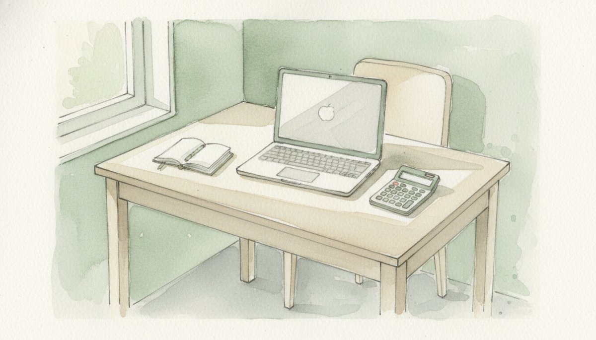 家計簿と在宅ワーク収入の管理