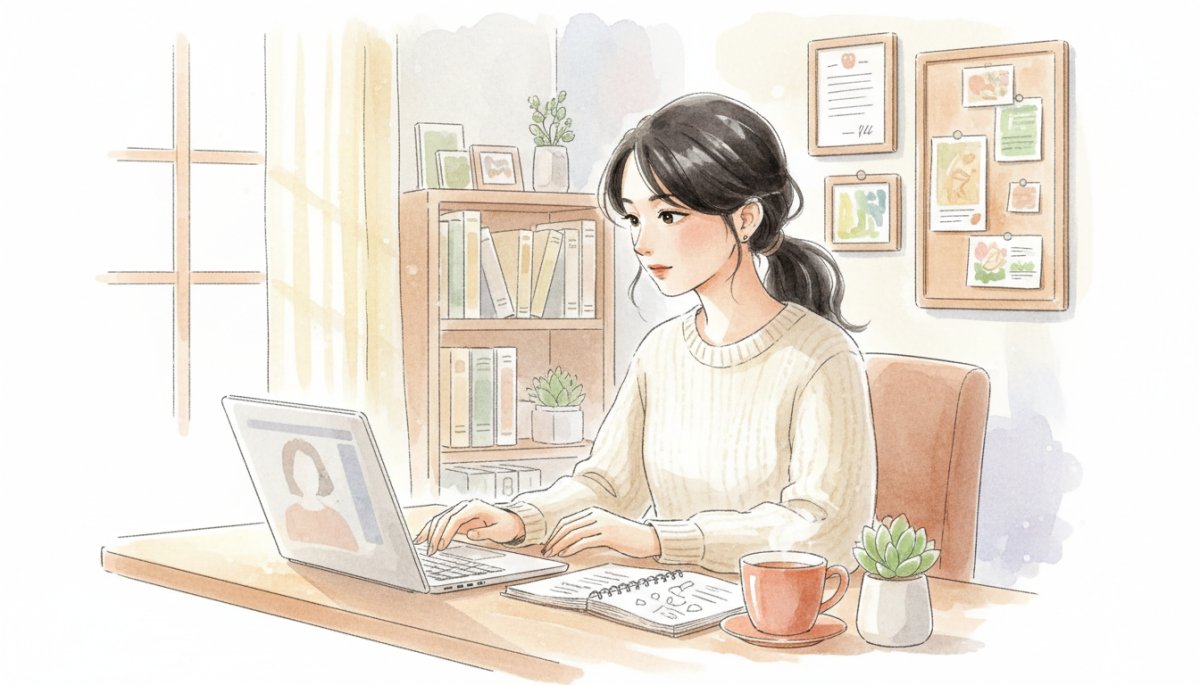 オンラインスクールで学ぶSEOライターのイメージ