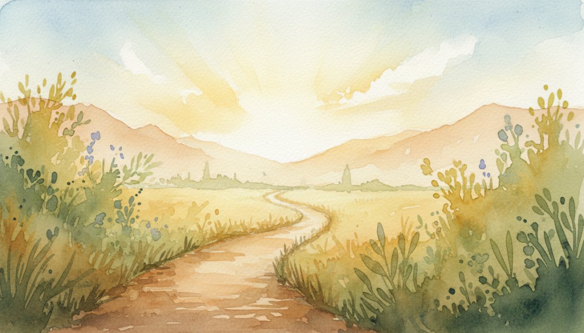 前向きに歩み始めるママの後ろ姿