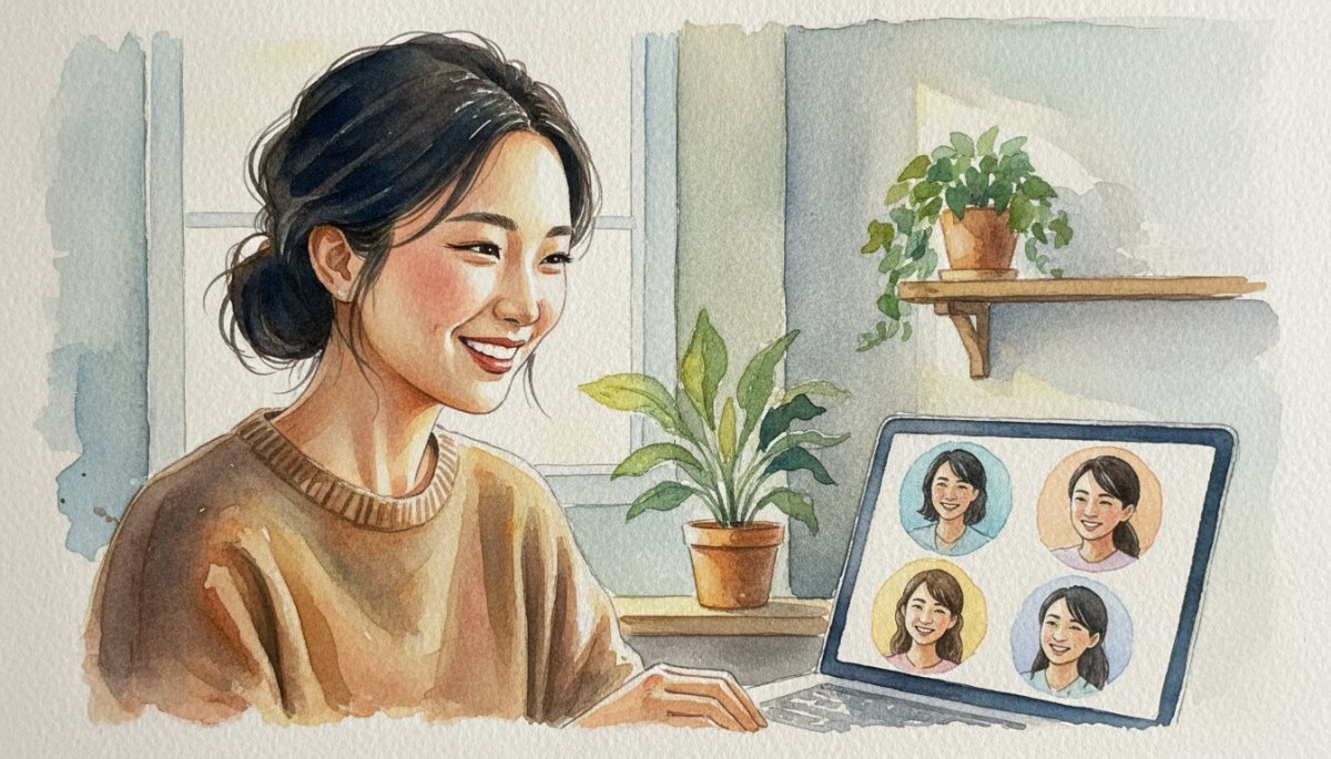 在宅ワーク コミュニティ 仲間 つながり オンライン交流