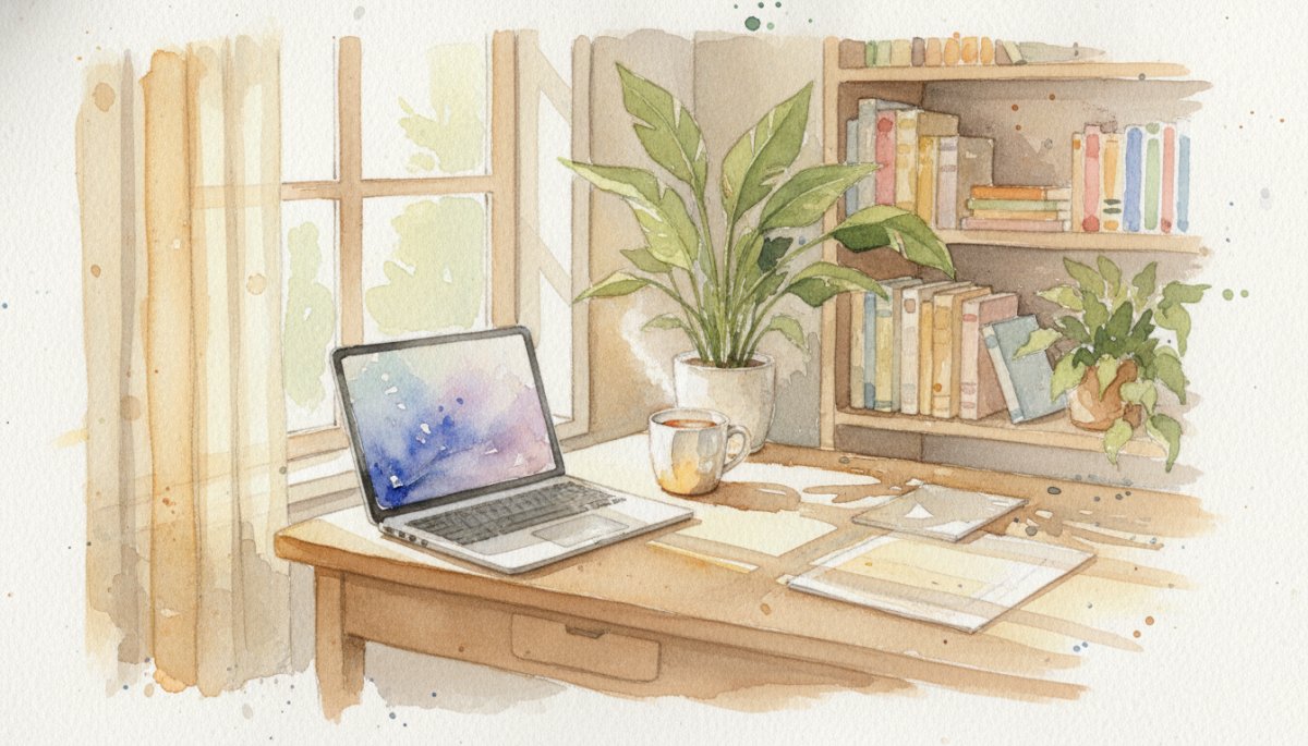 在宅ワークを検討する主婦のイメージ