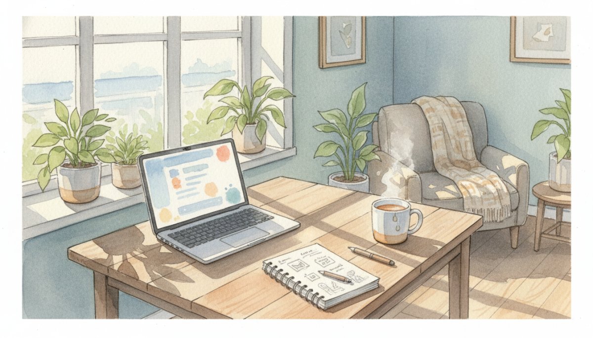 Fammスクール料金を検討する主婦のイメージ