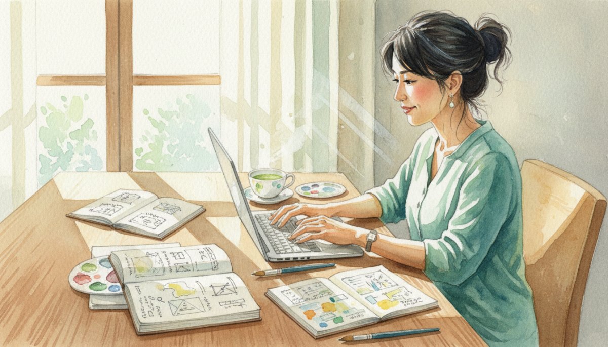 学習が進む様子を表すイメージ