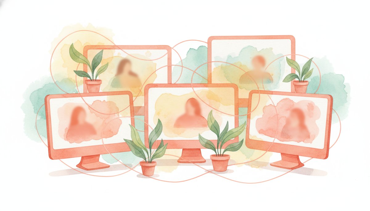 オンライン学習コミュニティのイメージ