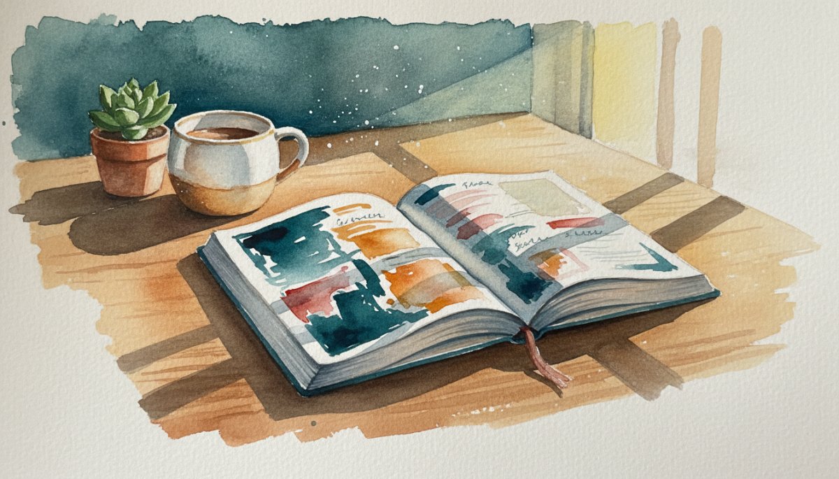 学習を続けるママの決意イメージ