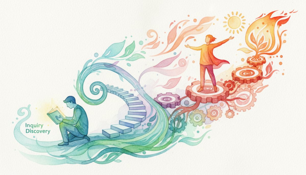 スキルアップのイメージ 学習と成長の過程