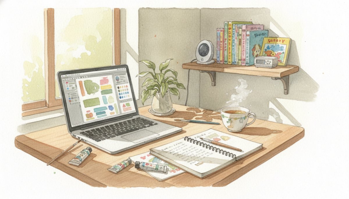 Webデザイン 録画受講 ママ 学習環境