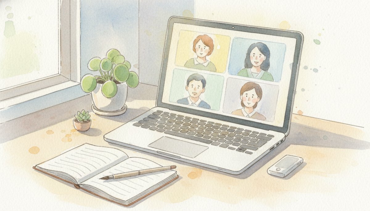 オンラインワークショップ ママ 少人数グループ 学び