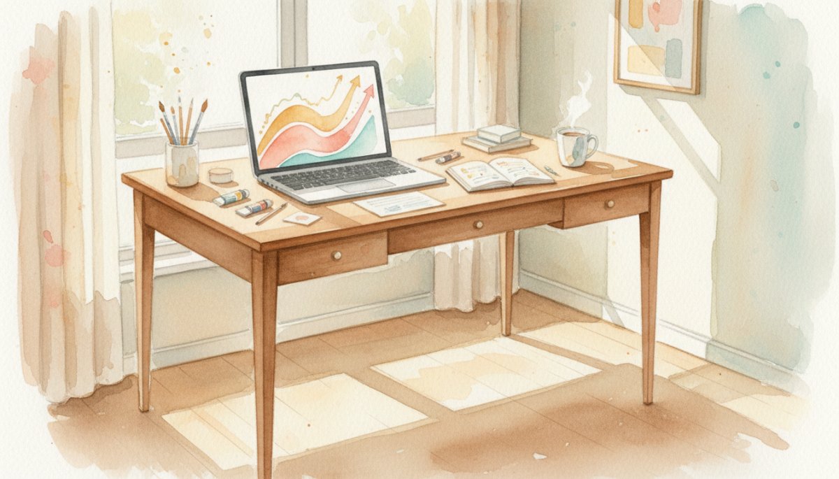 在宅ワーク 収入アップ 成功イメージ