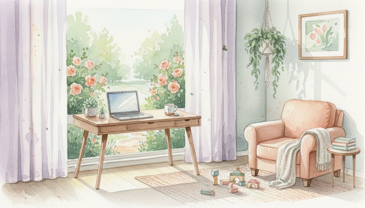 在宅ワーク ママ 働き方 自由な生活