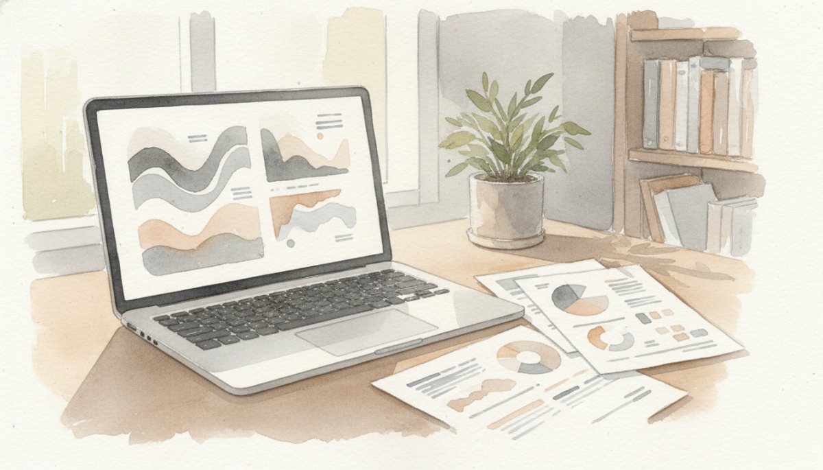 在宅ワークスクール比較、選択を考える様子