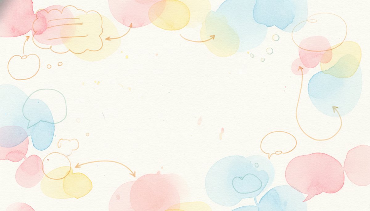 SEO記事作成のプロセスを示す水彩画イラスト