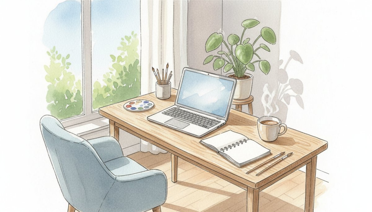 記事企画書を作成する在宅ワーカー SEOライティング 書き方