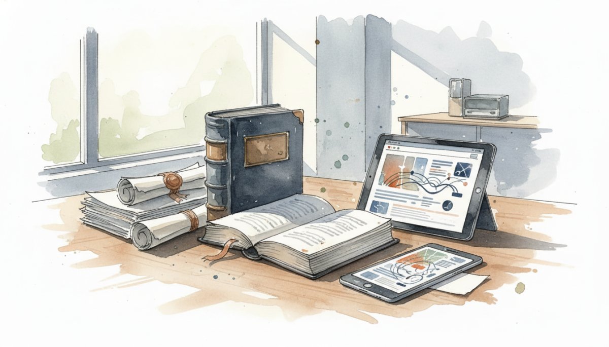 信頼できる情報源を示すイメージ