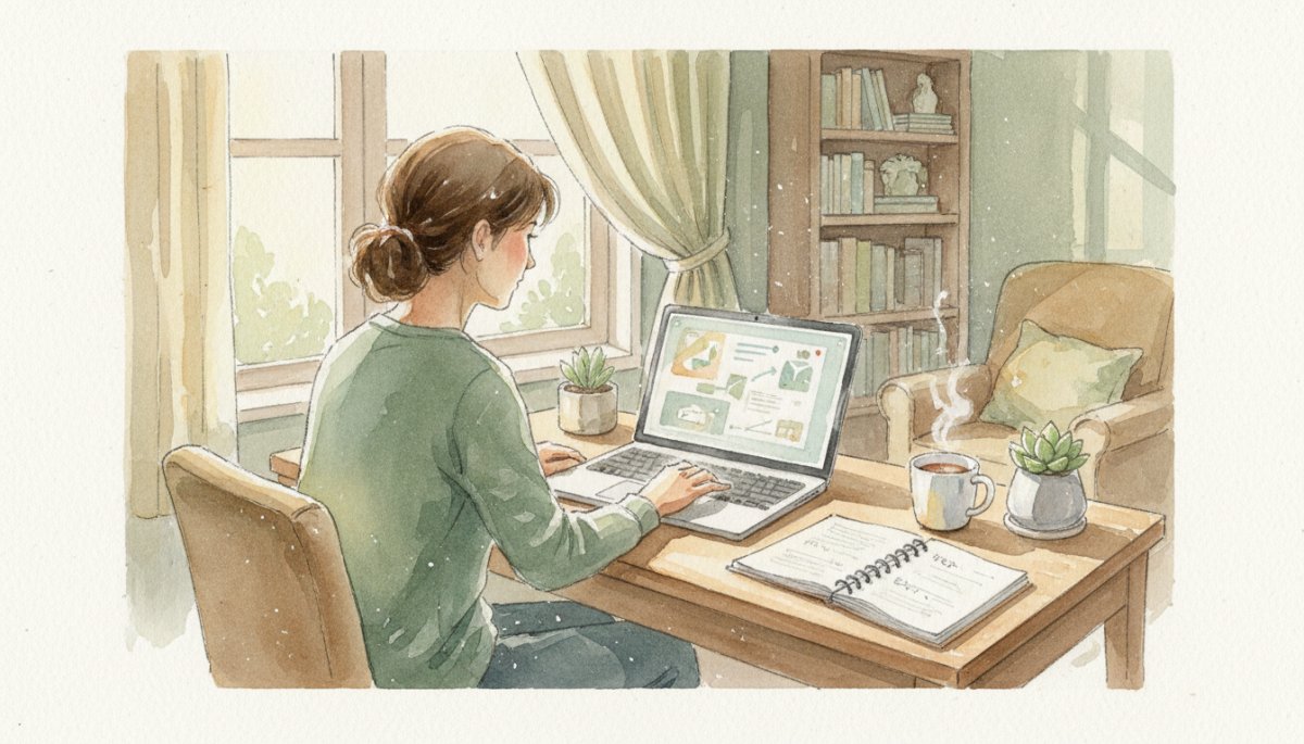 オンライン学習で成長する様子