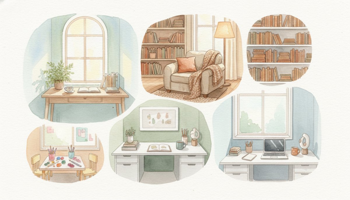 様々なライフステージのママたちが学習に取り組む多様性を表現